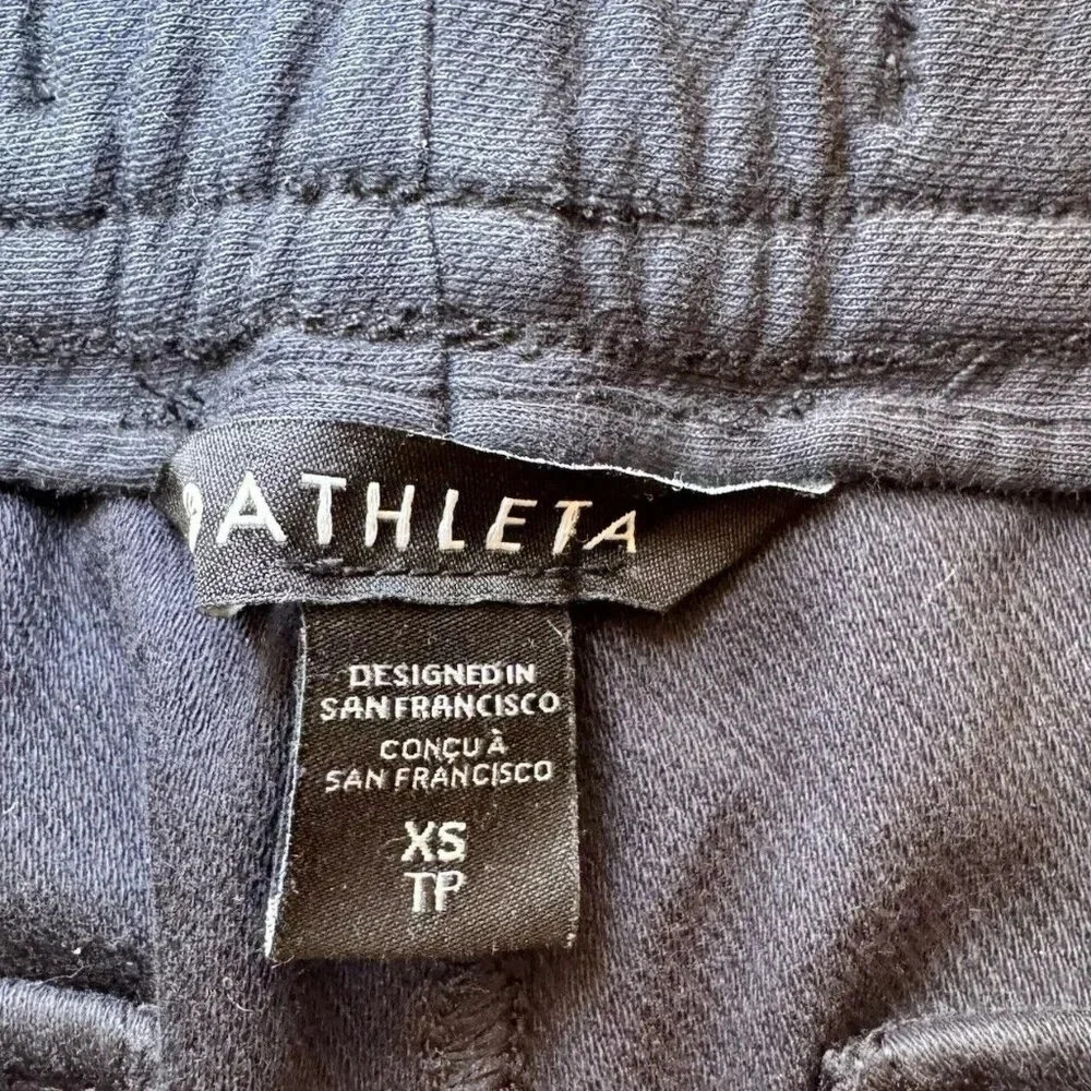 Atheta Womens Farallon Jogger Navy Blue Size XS Drawstring Pockets - Picture 4 of 7